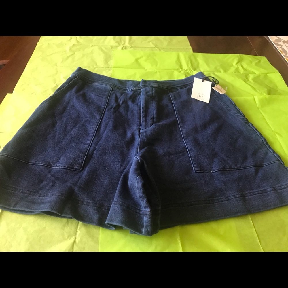 Gap High Rise A-line Utility Shorts Size Large